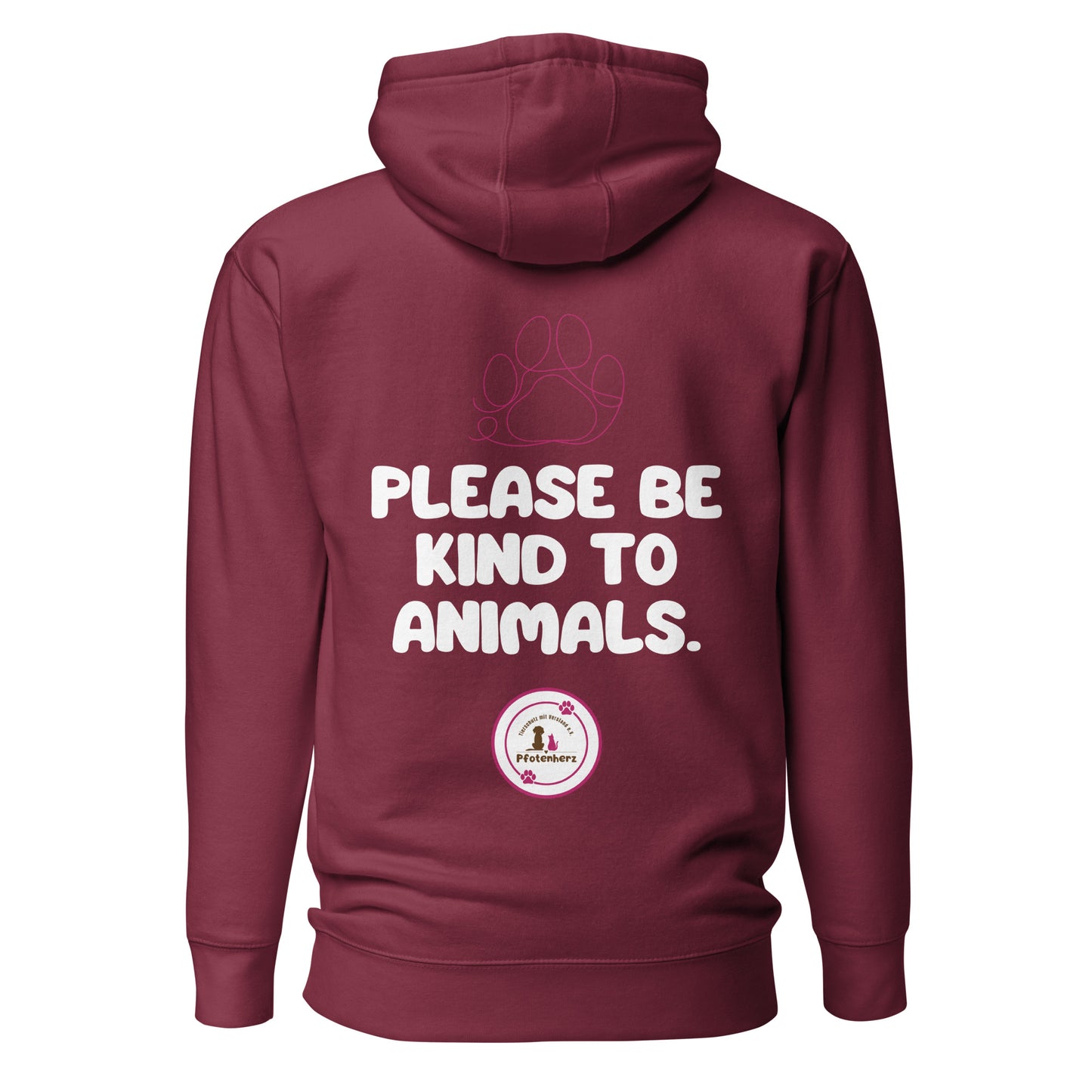 Be Kind Pfotenherz e.V. // Unisex-Hoodie