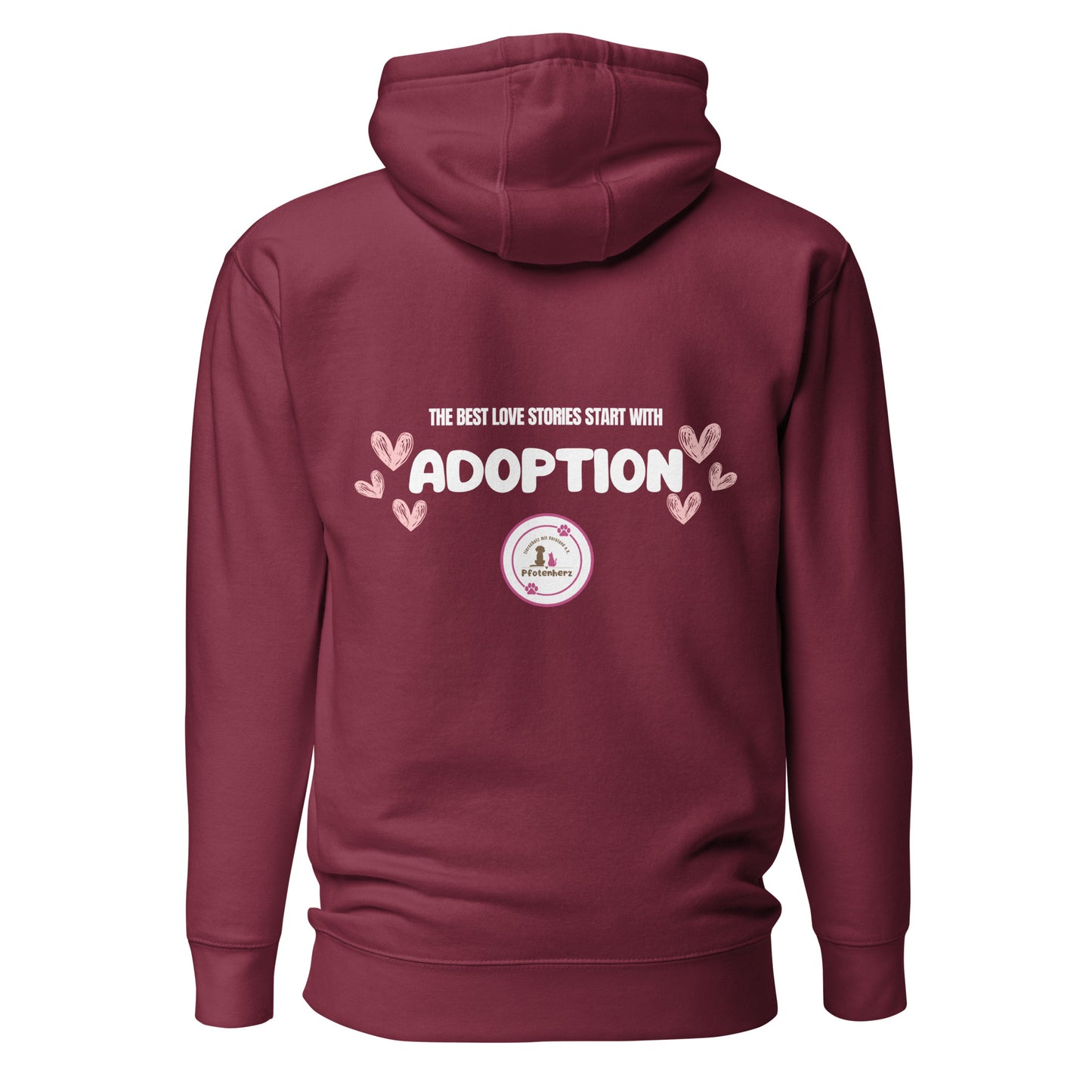 Lovestories Pfotenherz e.V. // Unisex-Hoodie