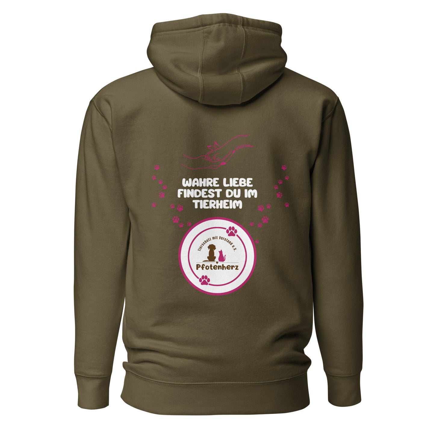 Wahre Liebe Pfotenherz e.V. // Unisex-Hoodie