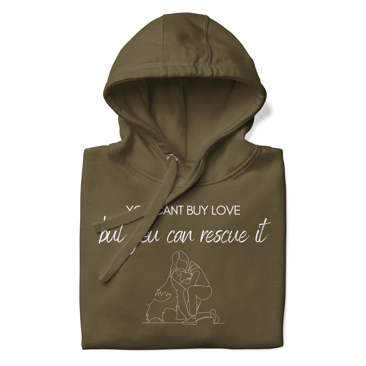 You cant buy love Hoodie