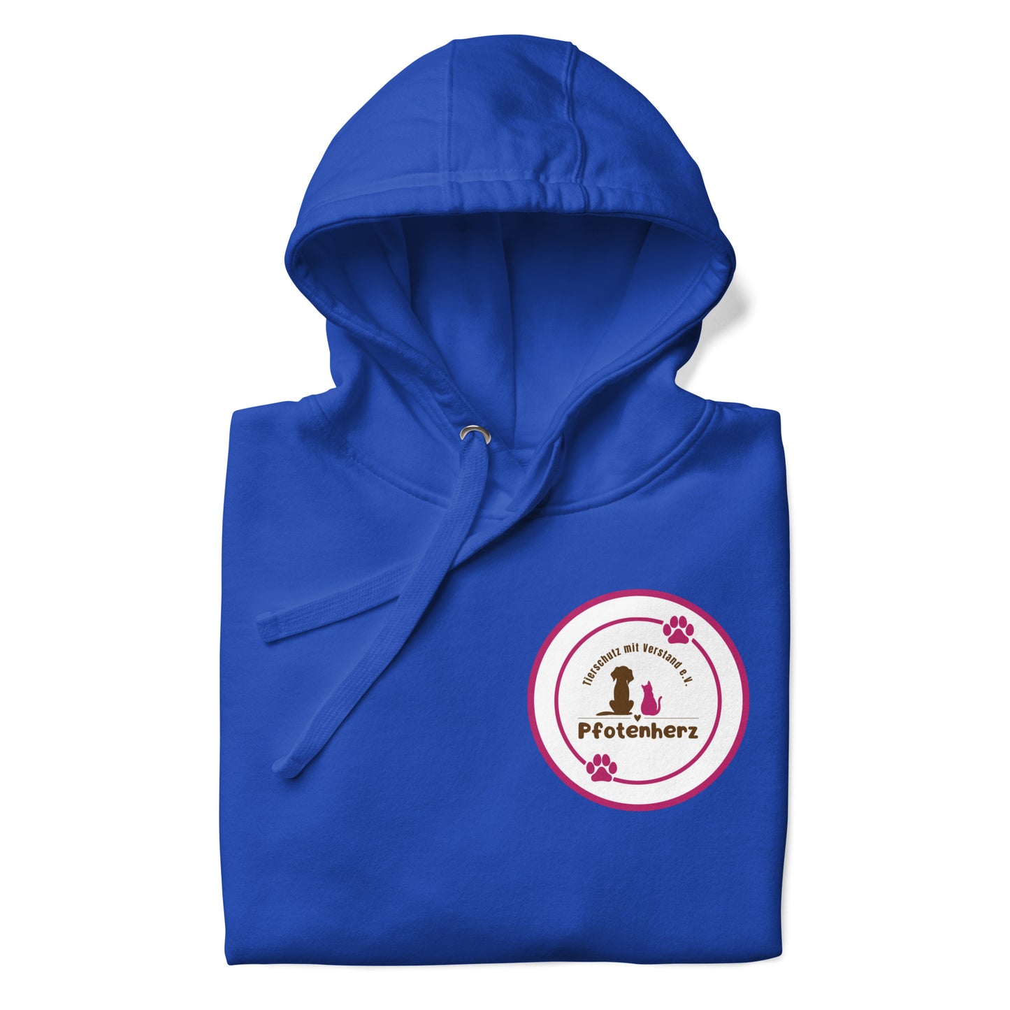 Pfotenherz Hoodie dunkel