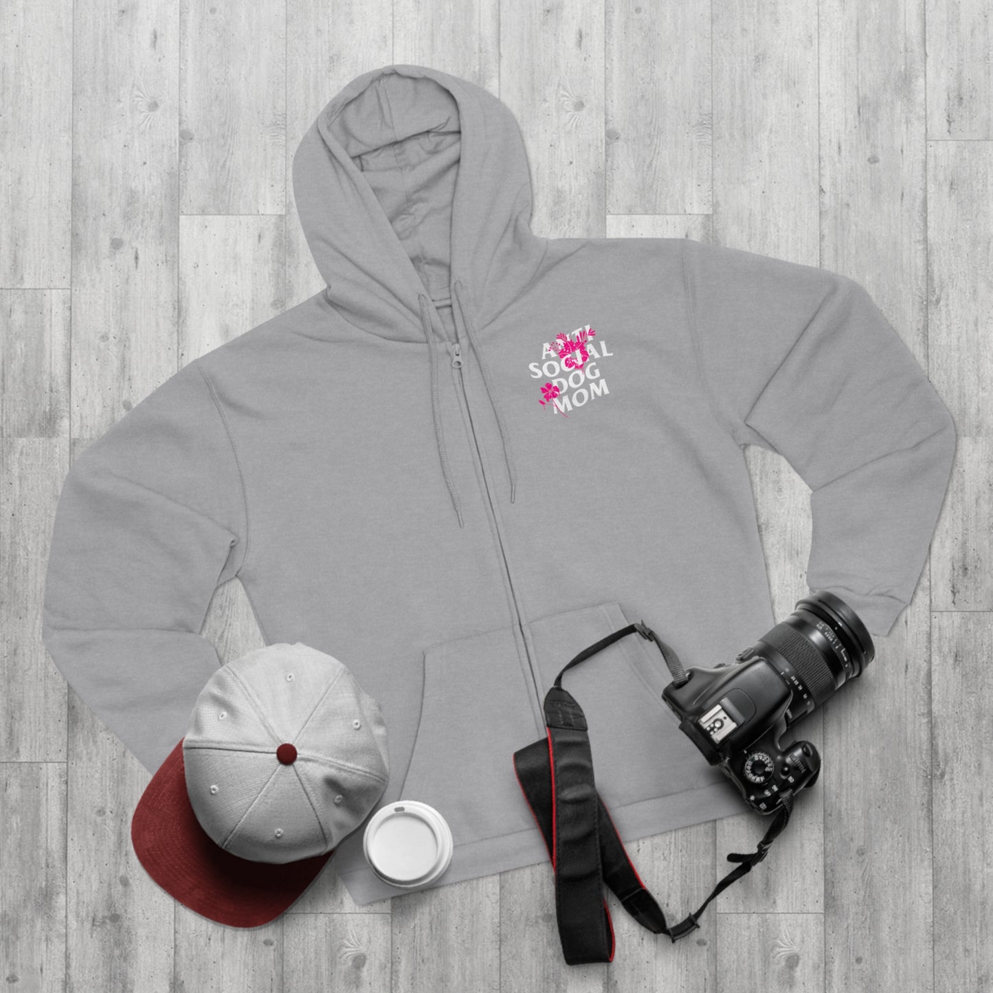 ANTISOCIAL Zipper Hoodie