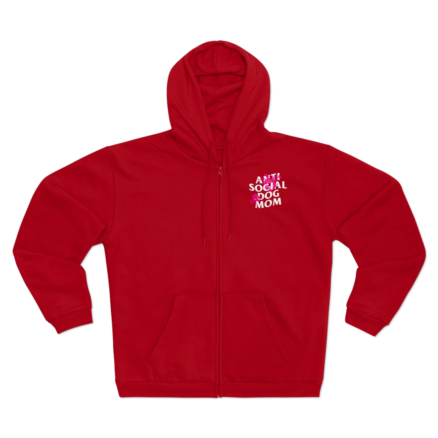 ANTISOCIAL Zipper Hoodie