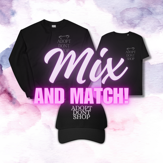 ADOPT DONT SHOP Bundle All Black