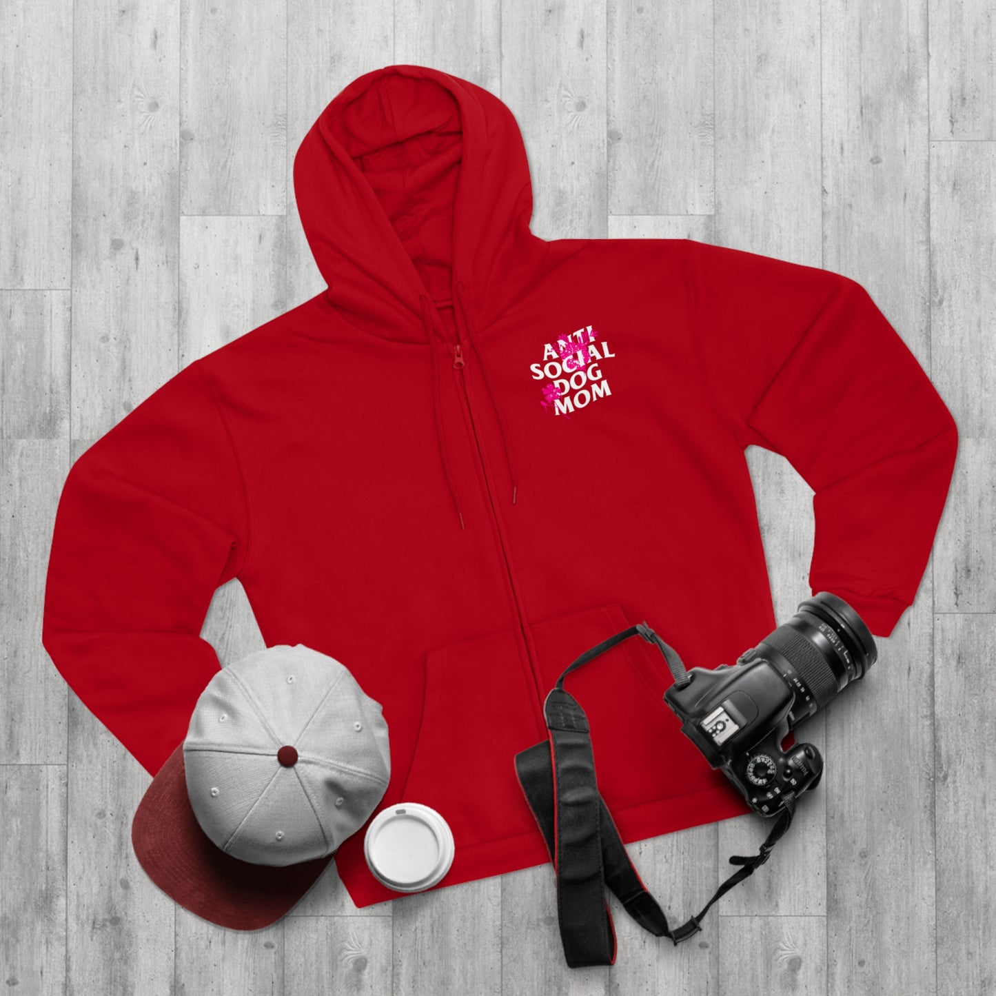 ANTISOCIAL Zipper Hoodie