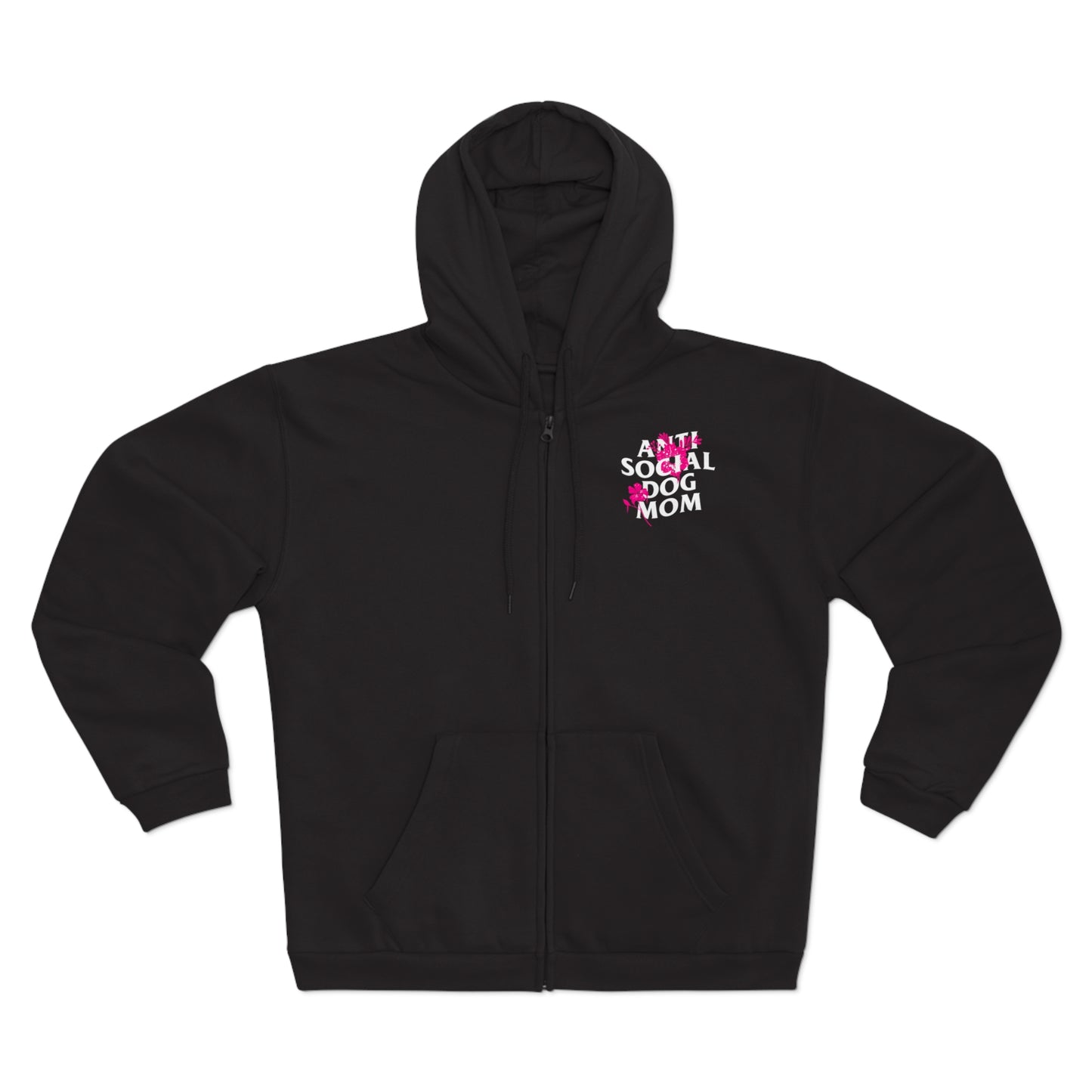 ANTISOCIAL Zipper Hoodie