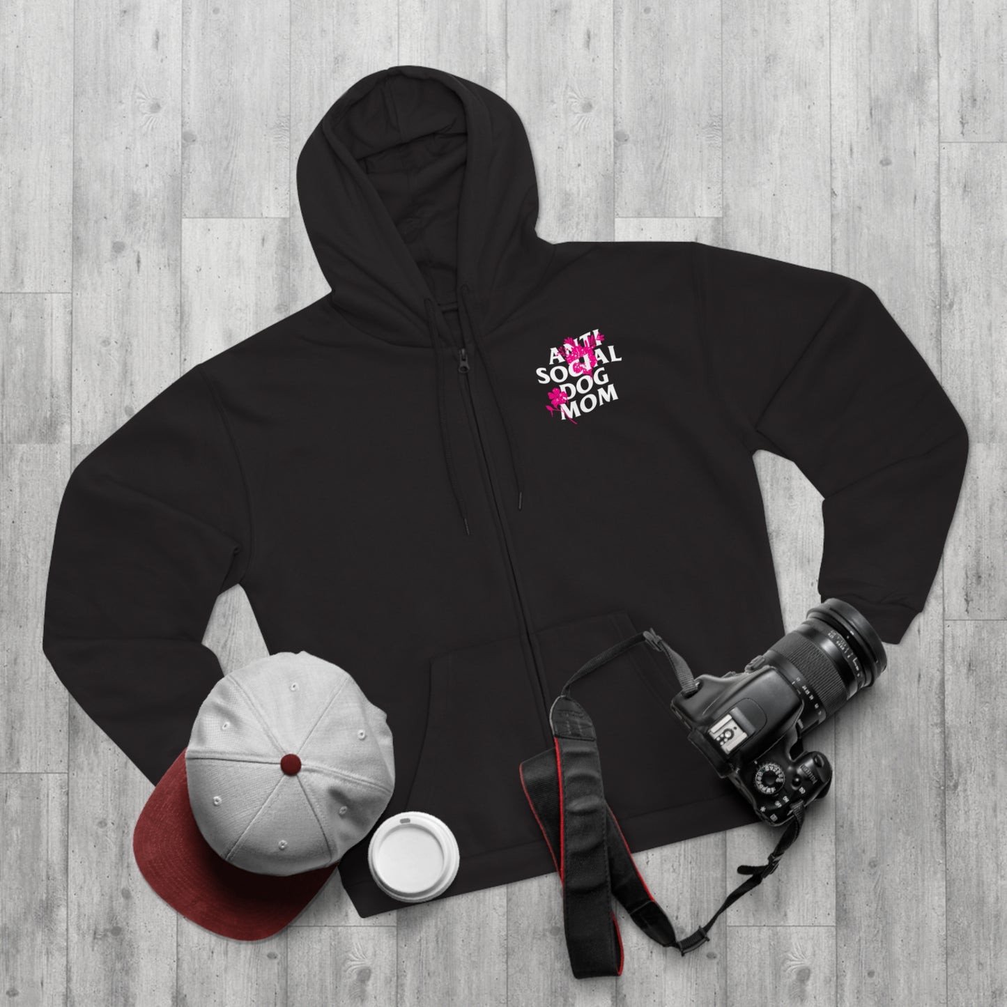 ANTISOCIAL Zipper Hoodie