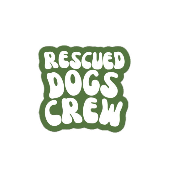 Rescued Dogs Crew Sticker