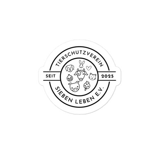 Tierschutzverein Sieben Leben Sticker