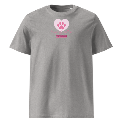 Pfotenherz Every Life matters Bio-Baumwoll-T-Shirt