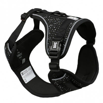 EXPLOR Ultimate Fit No-Pull-Geschirr - granite black