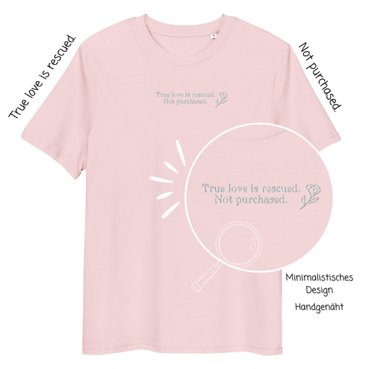 True Love - Stick - Unisex-Bio-Baumwoll-T-Shirt