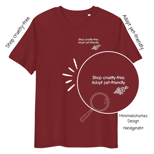 Pet friendly - Stick - Unisex-Bio-Baumwoll-T-Shirt