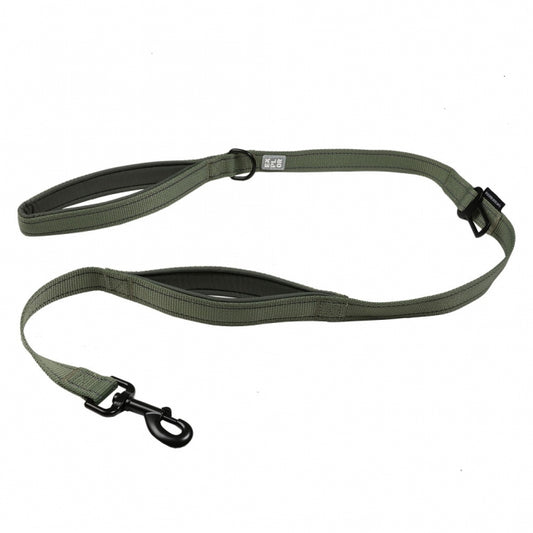 EXPLOR Ultimate Fit On-The-Road-Leine Classic - Undercover Green 130cm - 25mm