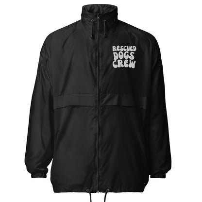 Rescued Dogs Crew // Unisex-Windbreaker