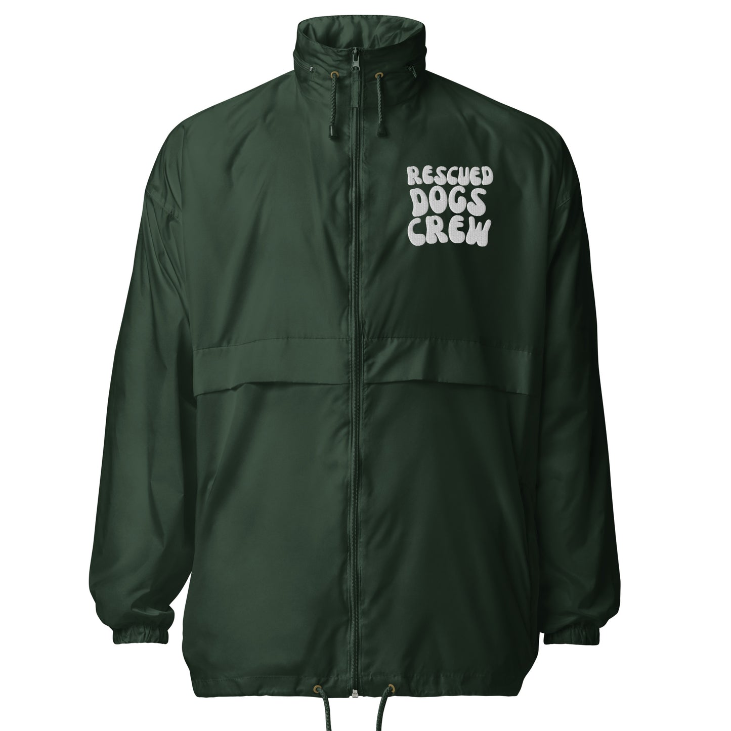 Rescued Dogs Crew // Unisex-Windbreaker