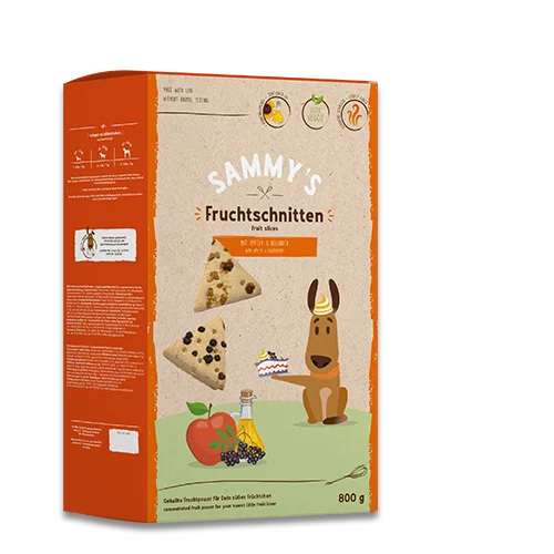 Sammys Fruchtschnitten Apfel und Holunder