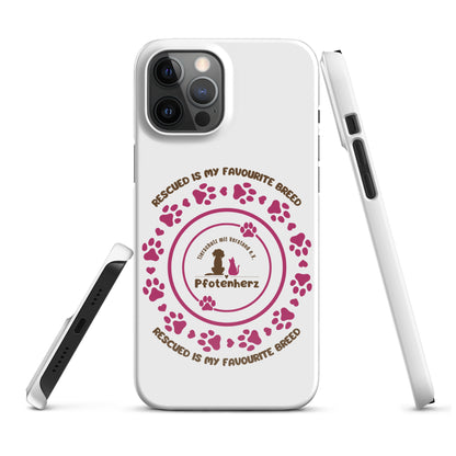 Pfotenherz Rescued is my favourite breed Snapcase iPhone®-Hülle