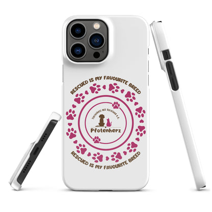 Pfotenherz Rescued is my favourite breed Snapcase iPhone®-Hülle