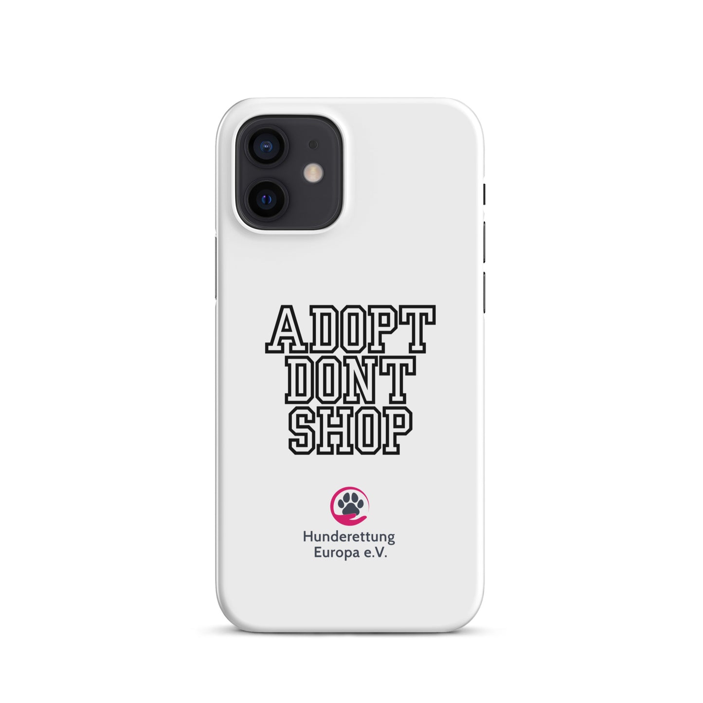 Adopt dont shop x Hunderettung Europa e. V. Handyhülle IPhone