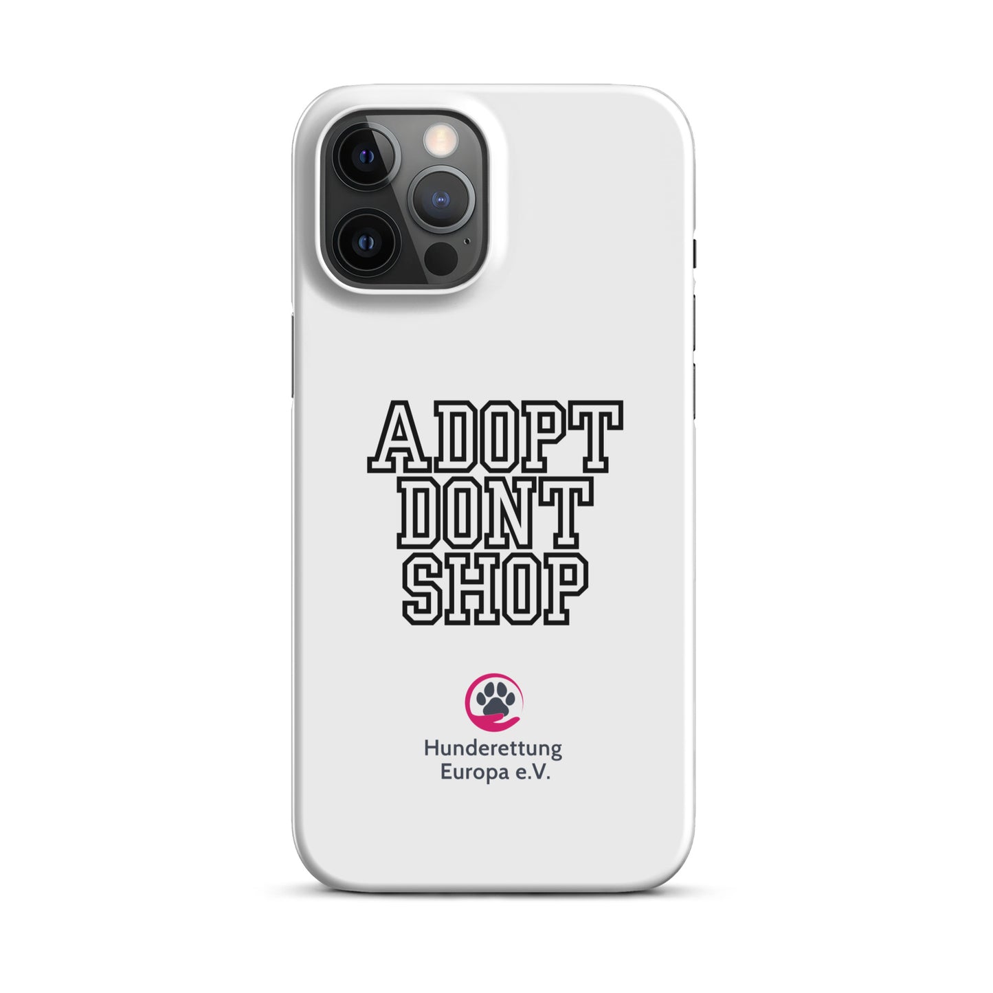 Adopt dont shop x Hunderettung Europa e. V. Handyhülle IPhone