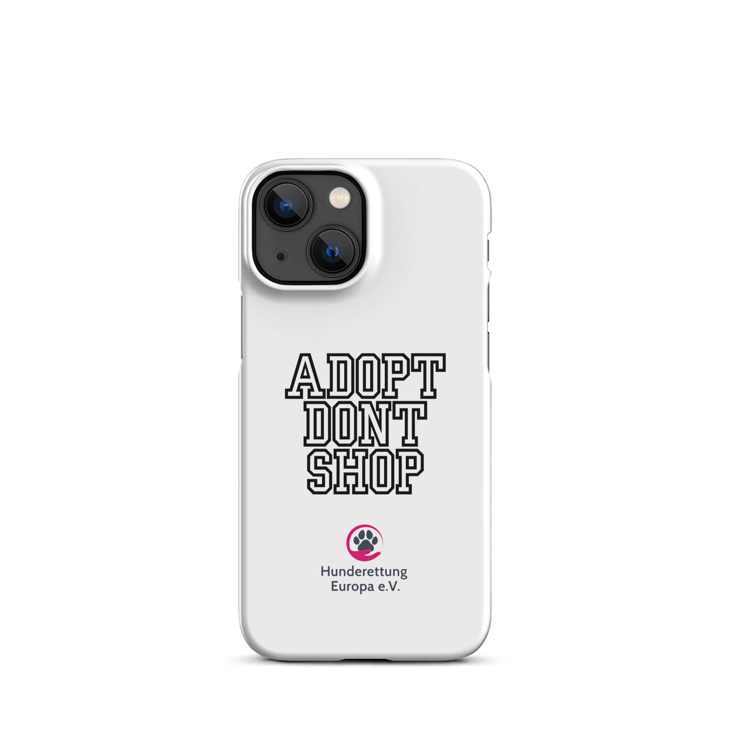 Adopt dont shop x Hunderettung Europa e. V. Handyhülle IPhone