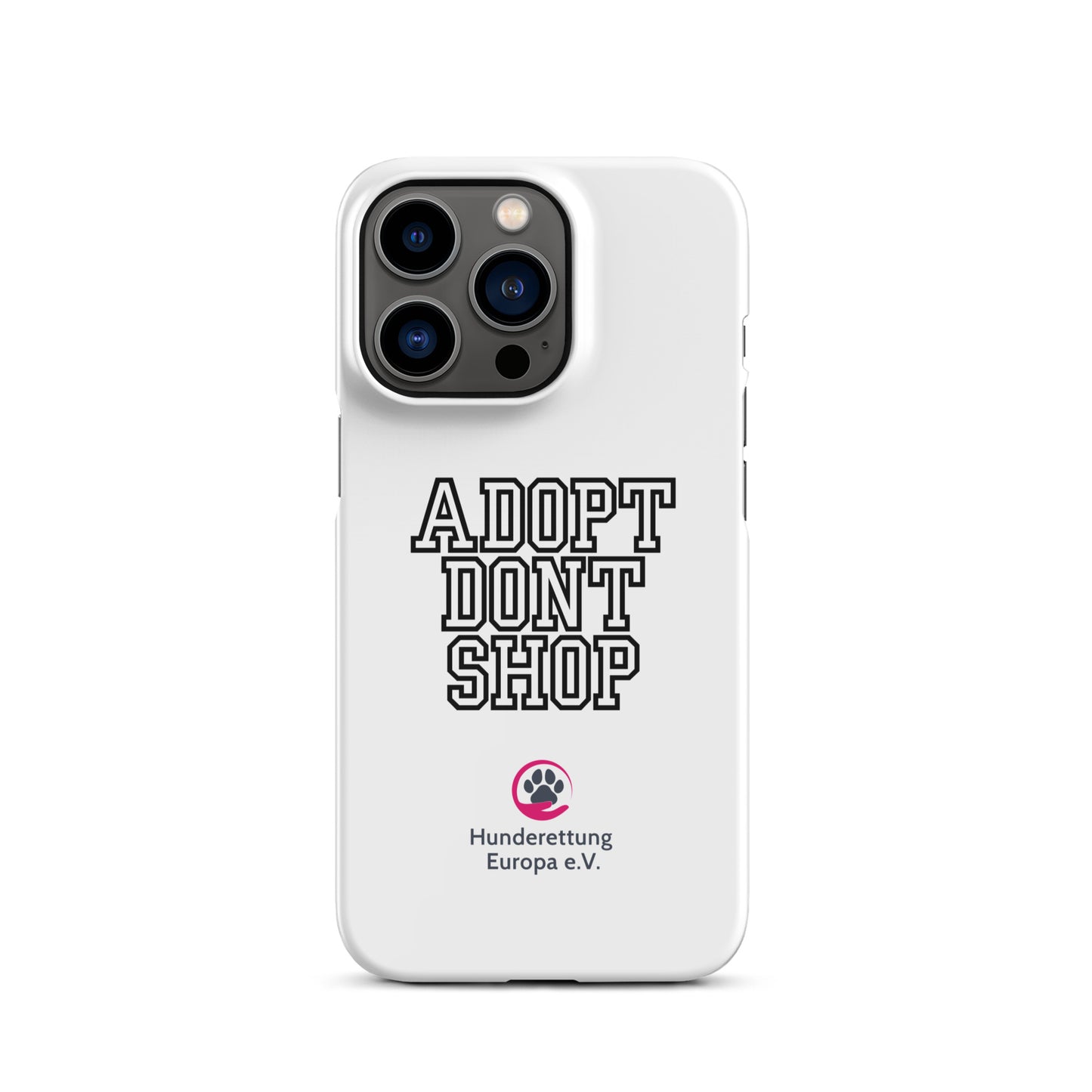 Adopt dont shop x Hunderettung Europa e. V. Handyhülle IPhone