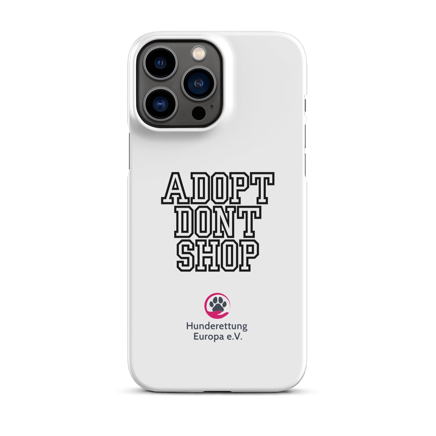 Adopt dont shop x Hunderettung Europa e. V. Handyhülle IPhone
