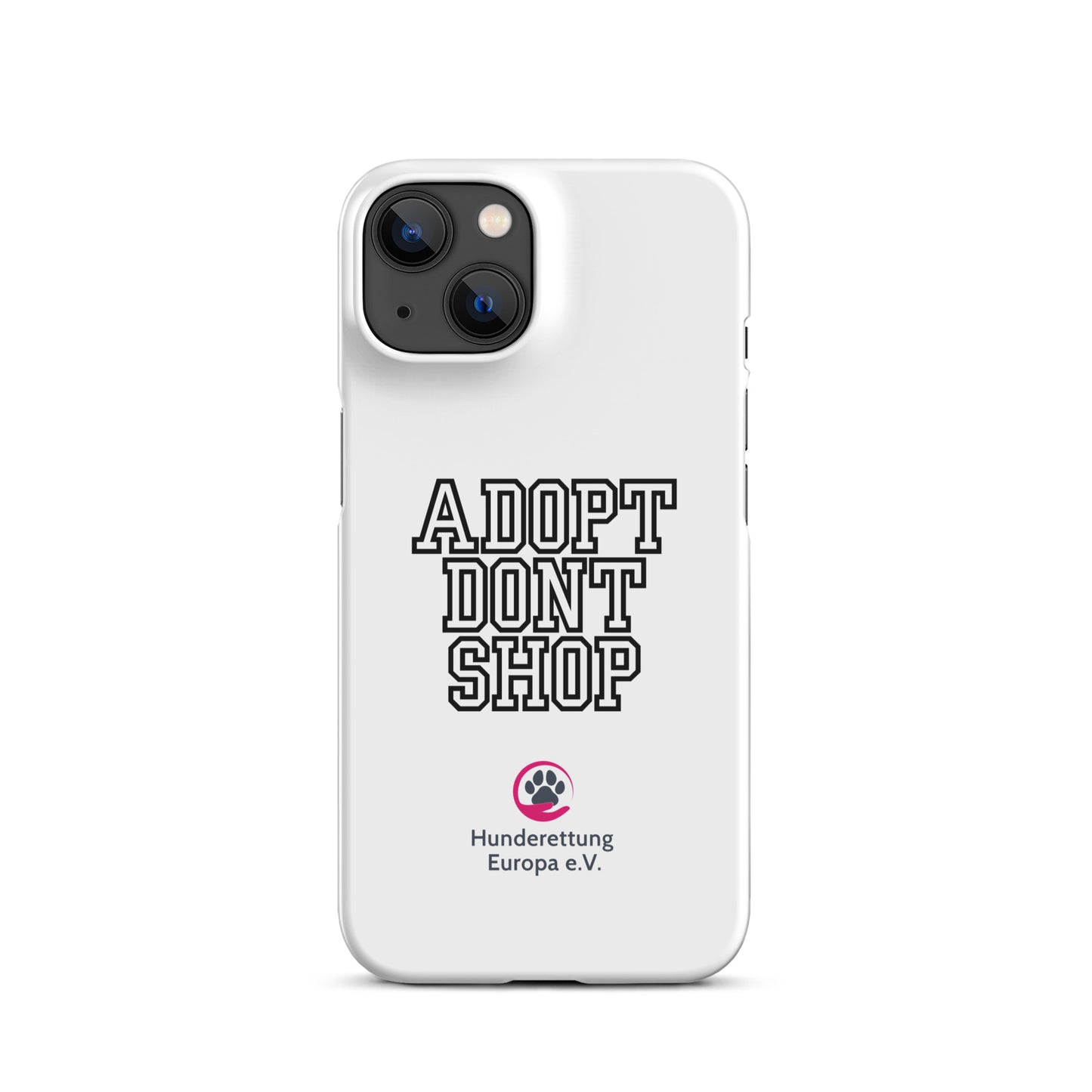 Adopt dont shop x Hunderettung Europa e. V. Handyhülle IPhone