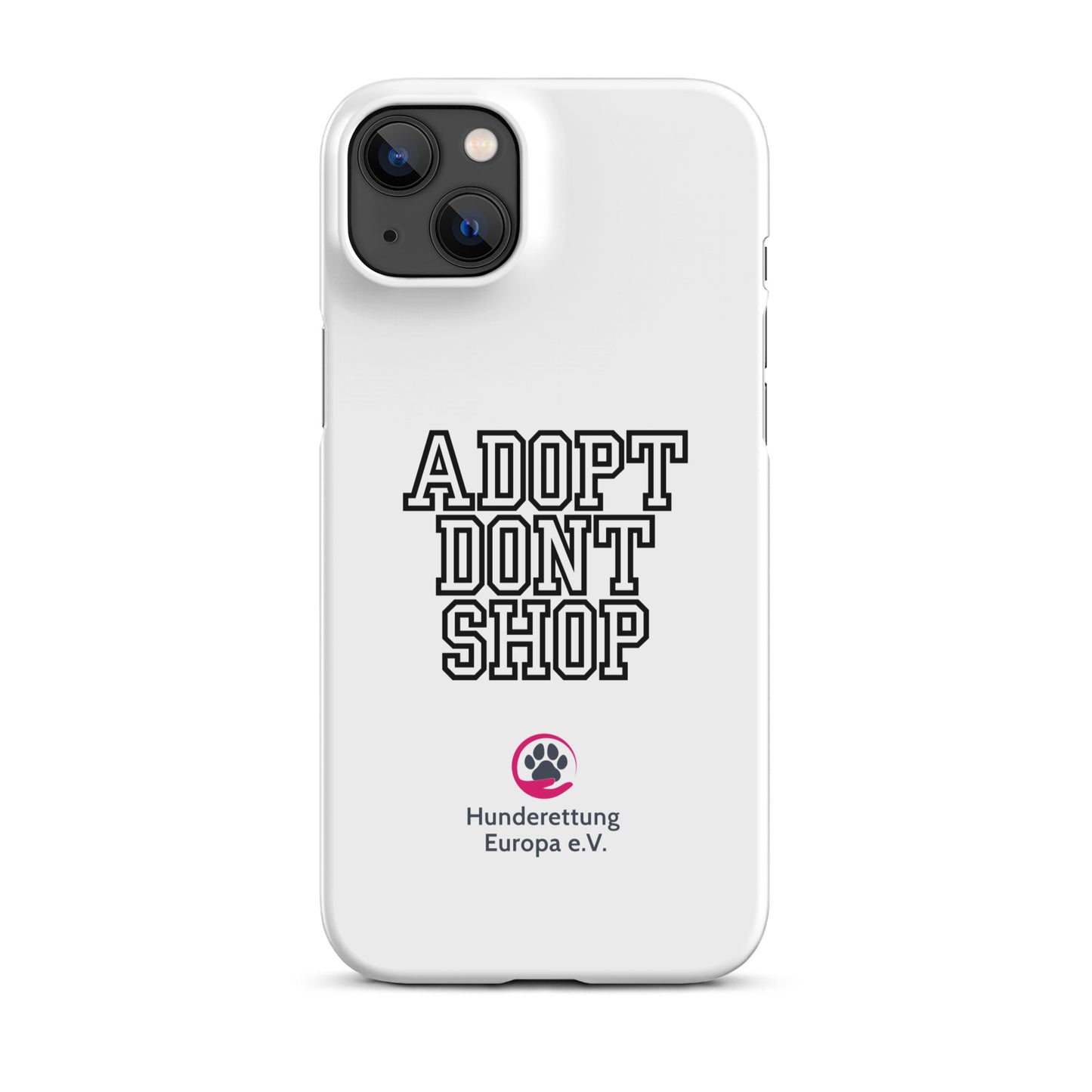 Adopt dont shop x Hunderettung Europa e. V. Handyhülle IPhone