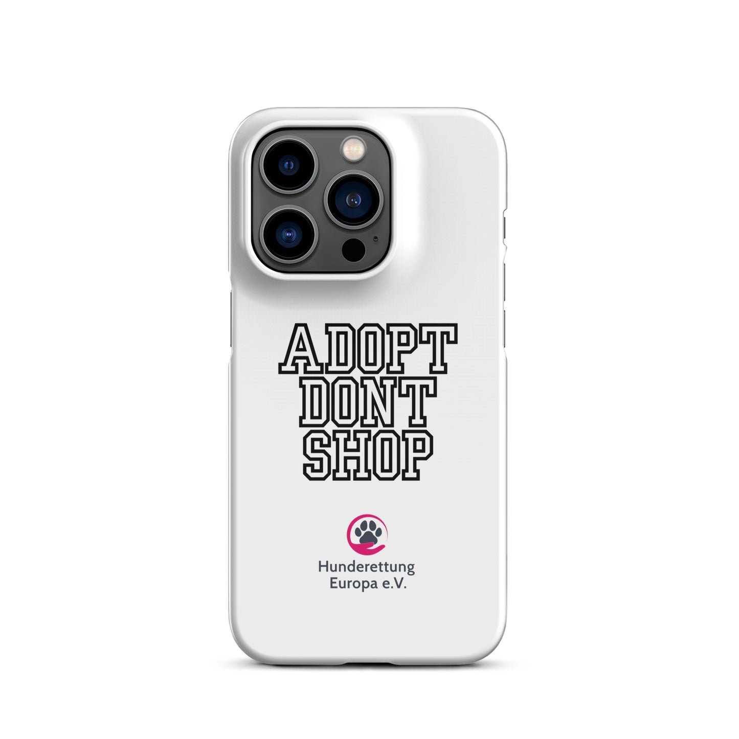 Adopt dont shop x Hunderettung Europa e. V. Handyhülle IPhone