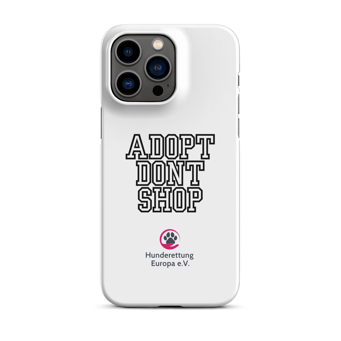 Adopt dont shop x Hunderettung Europa e. V. Handyhülle IPhone