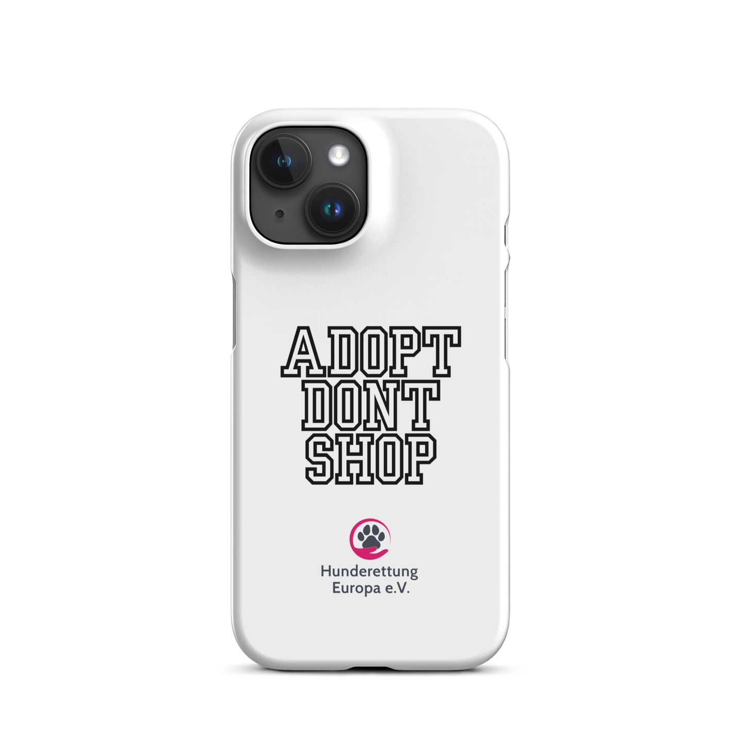 Adopt dont shop x Hunderettung Europa e. V. Handyhülle IPhone