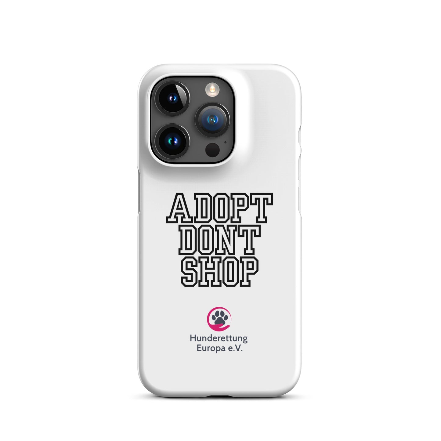 Adopt dont shop x Hunderettung Europa e. V. Handyhülle IPhone