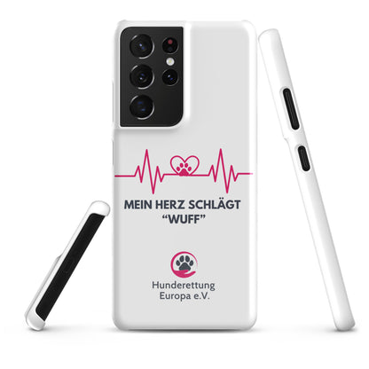 Wuff x Hunderettung Europa e.V. Handyhülle Samsung