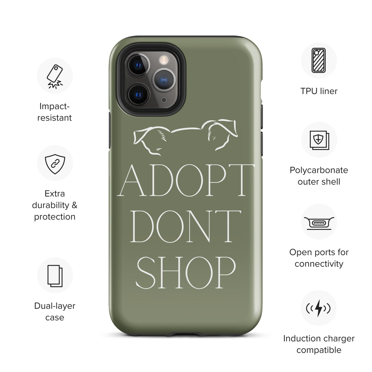 ADOPTDONTSHOP-Handyhülle