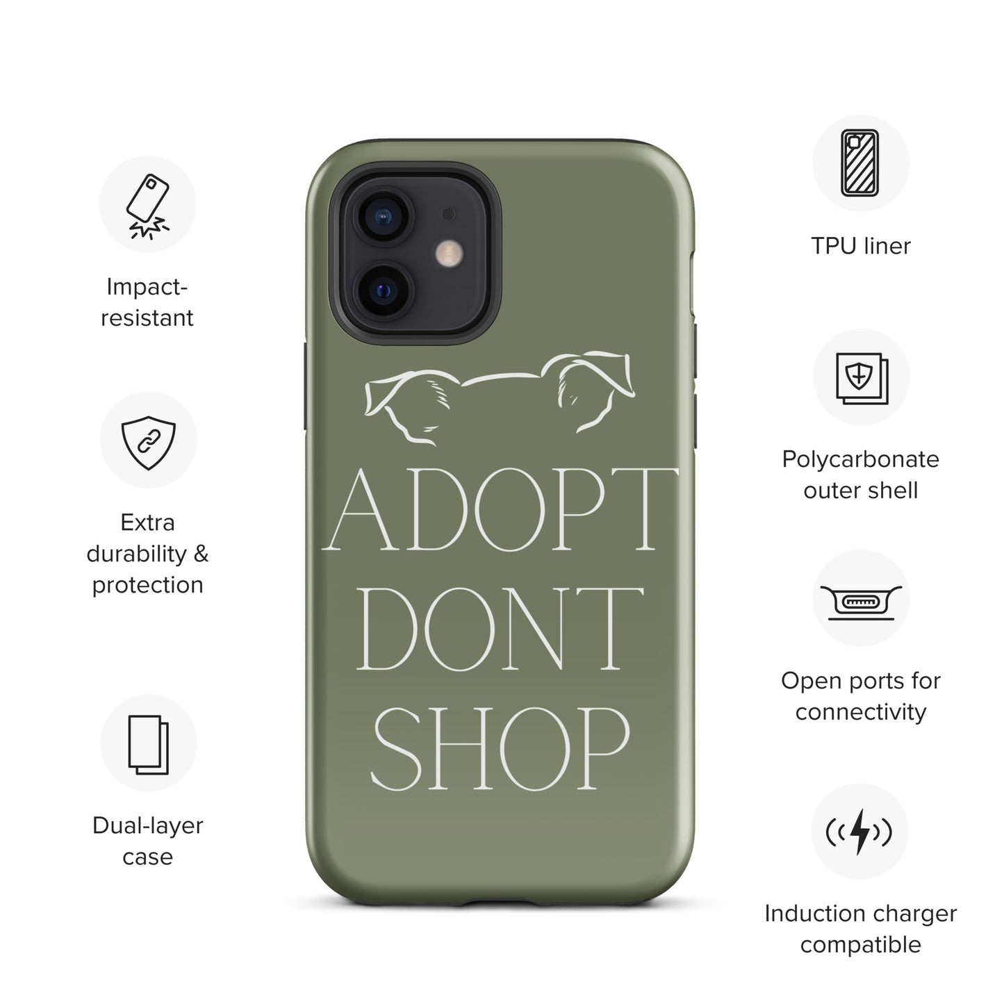ADOPTDONTSHOP-Handyhülle