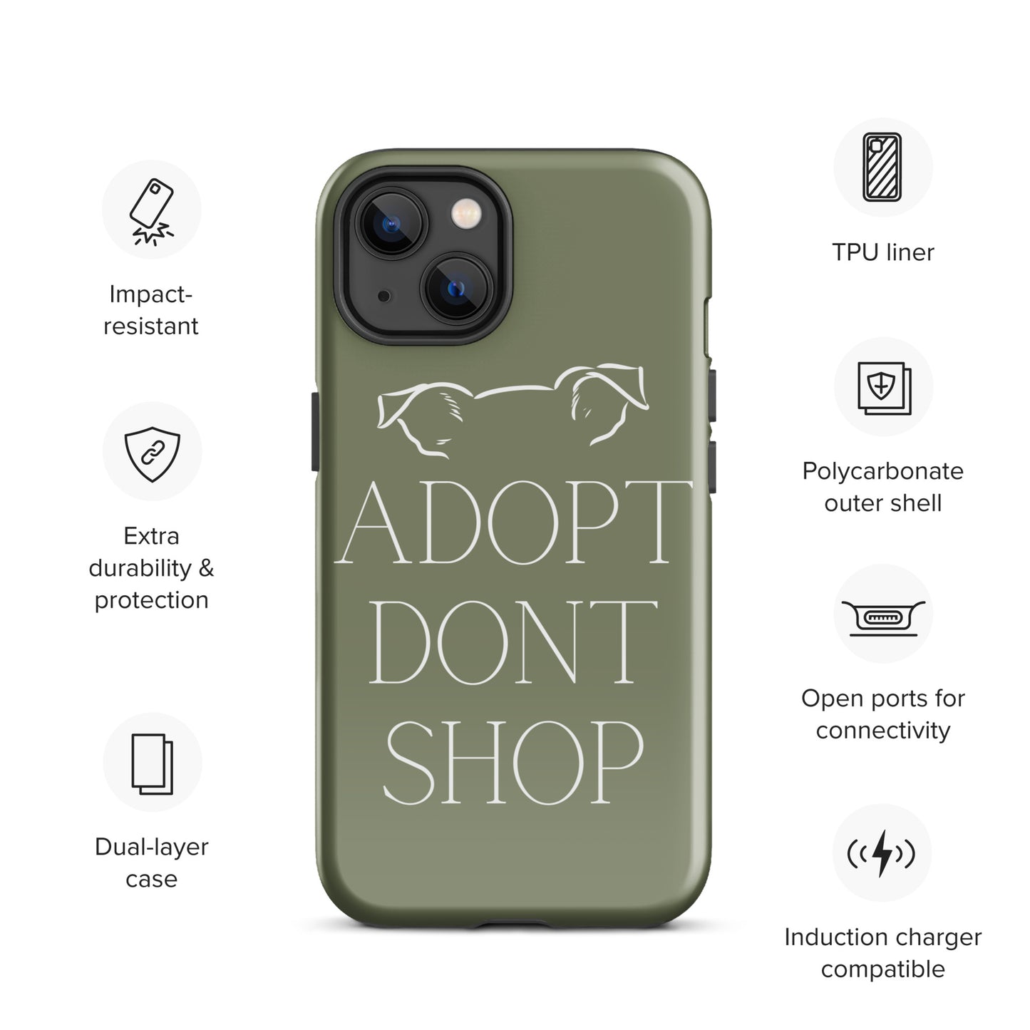 ADOPTDONTSHOP-Handyhülle