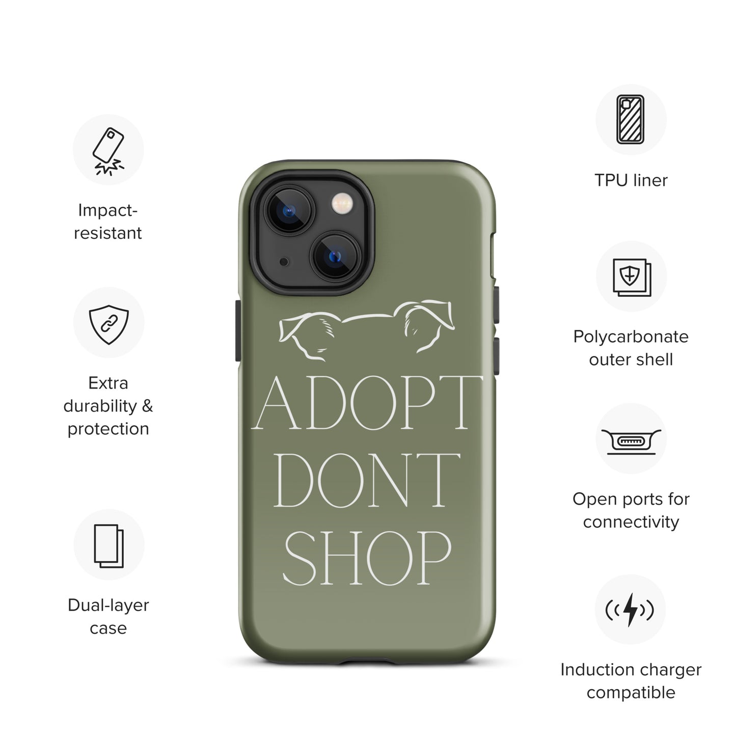 ADOPTDONTSHOP-Handyhülle
