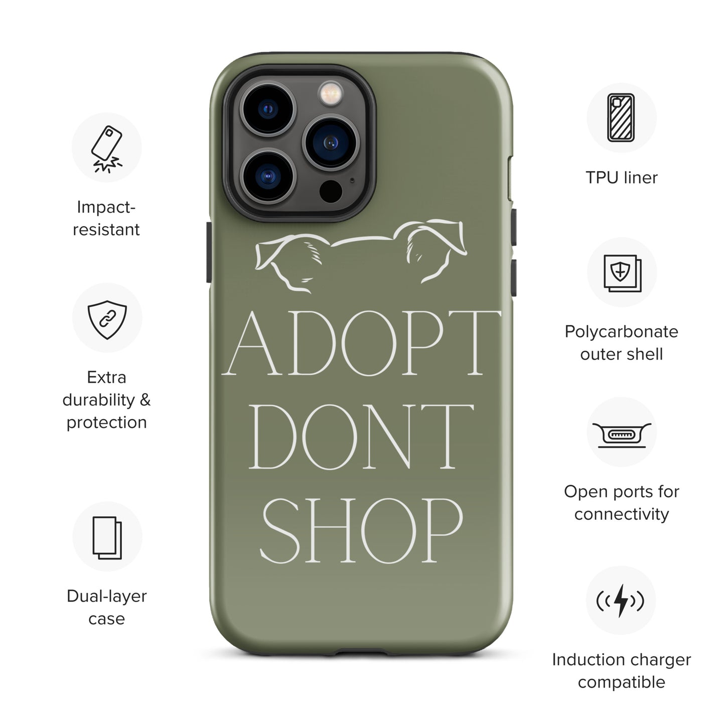 ADOPTDONTSHOP-Handyhülle