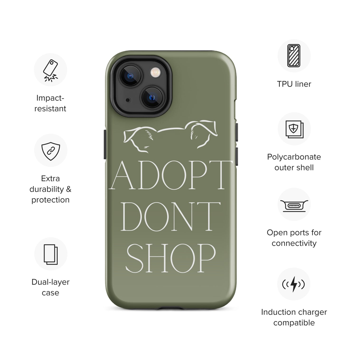 ADOPTDONTSHOP-Handyhülle