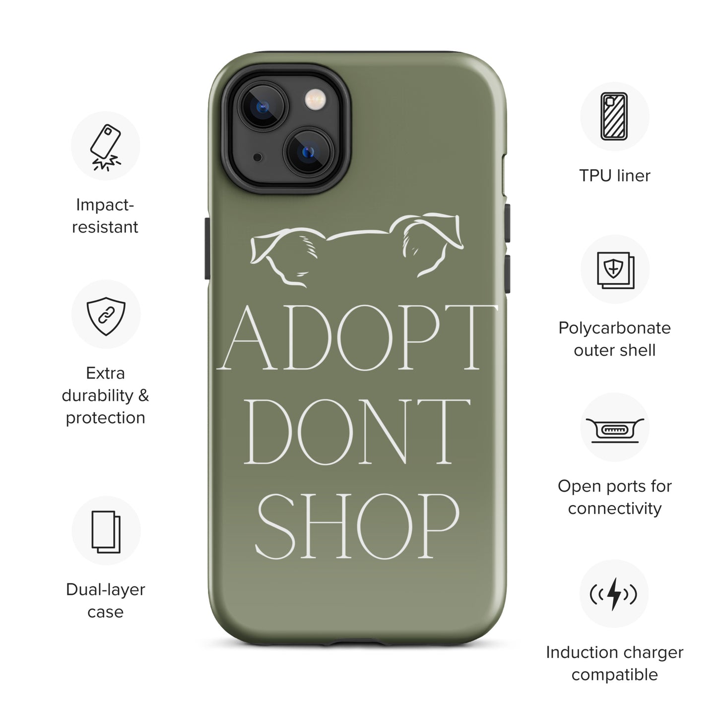 ADOPTDONTSHOP-Handyhülle