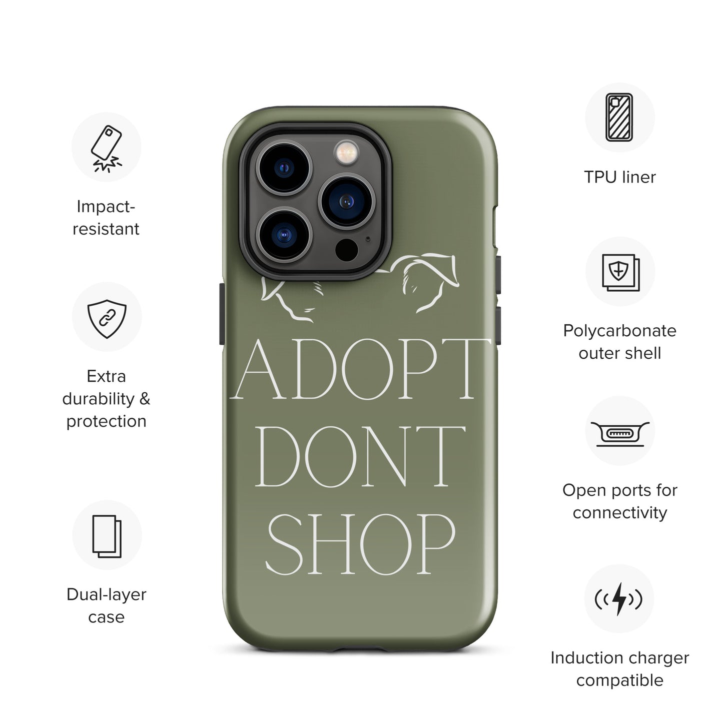 ADOPTDONTSHOP-Handyhülle