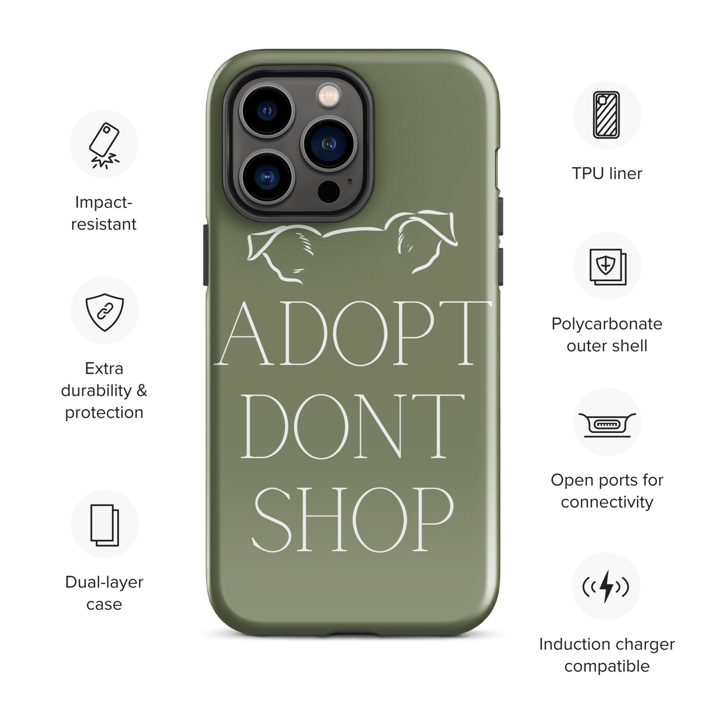 ADOPTDONTSHOP-Handyhülle