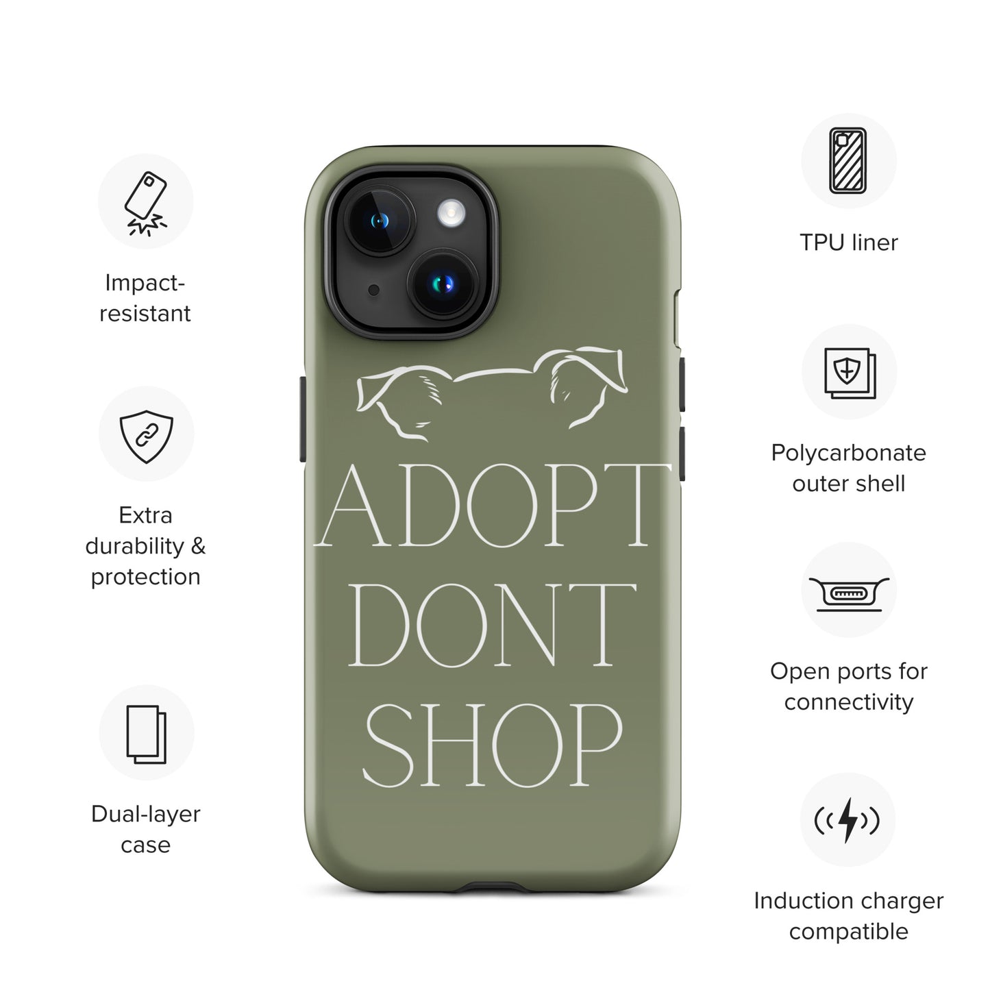 ADOPTDONTSHOP-Handyhülle
