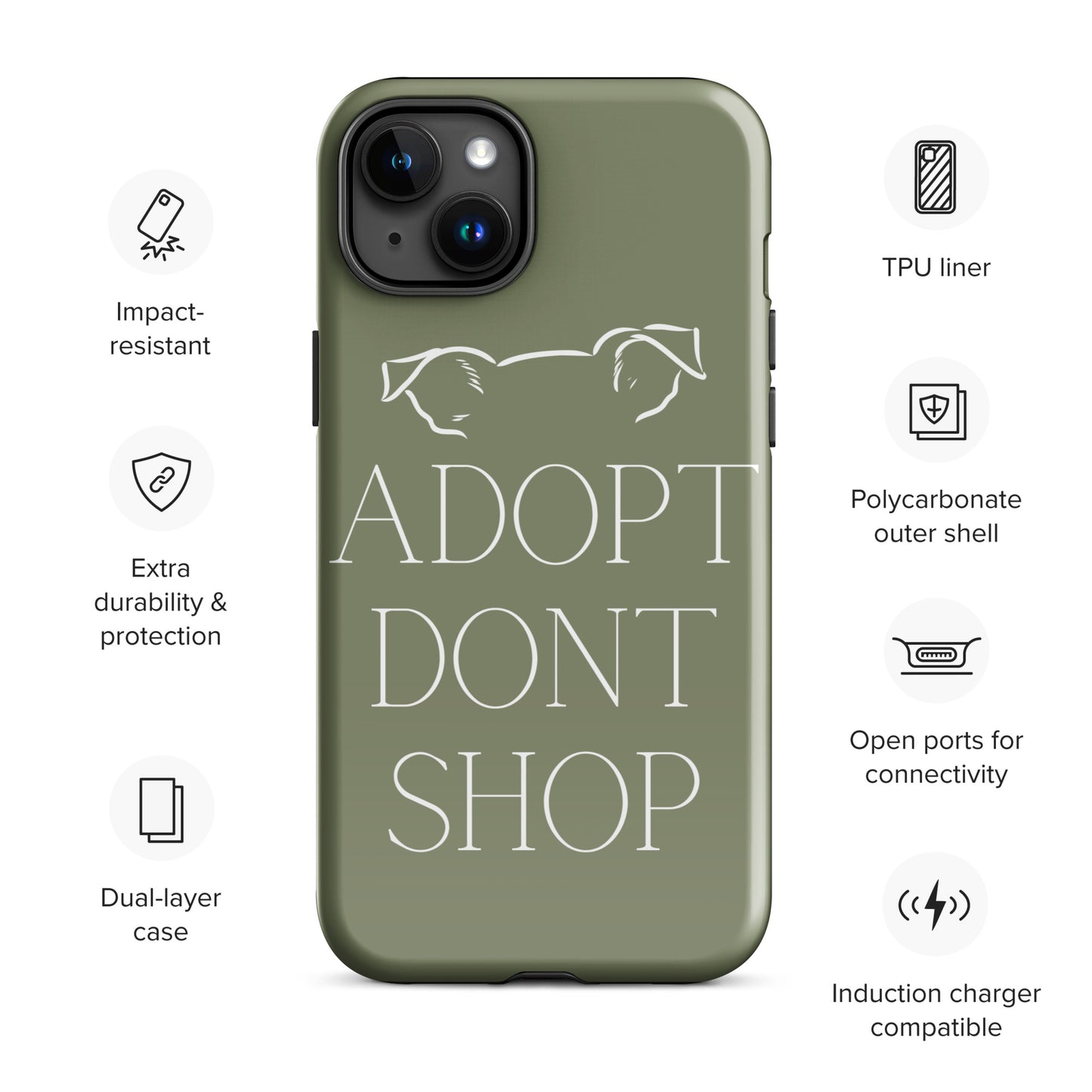 ADOPTDONTSHOP-Handyhülle