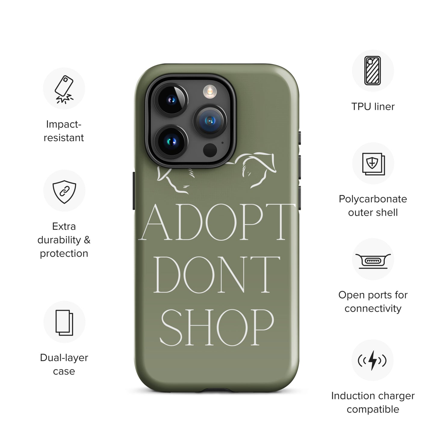 ADOPTDONTSHOP-Handyhülle