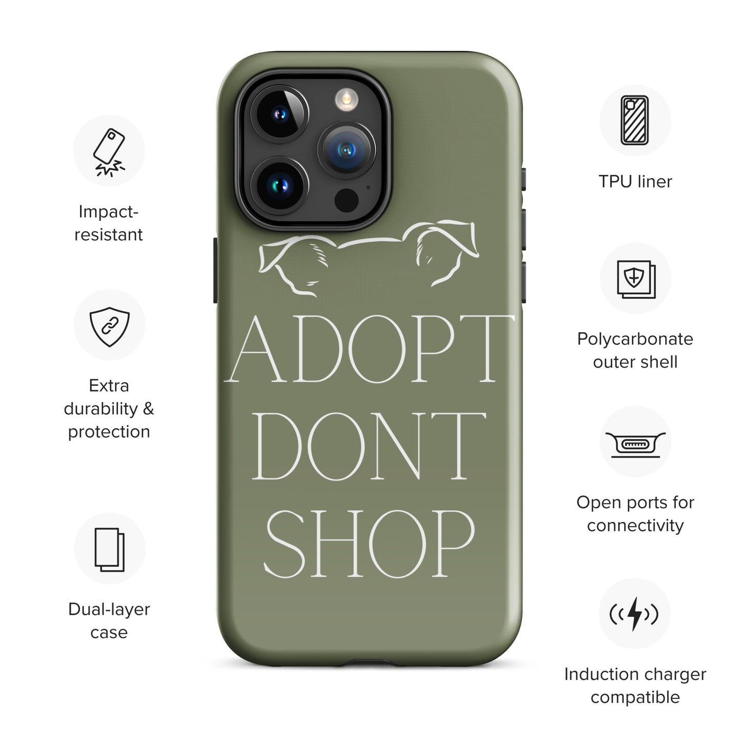 ADOPTDONTSHOP-Handyhülle