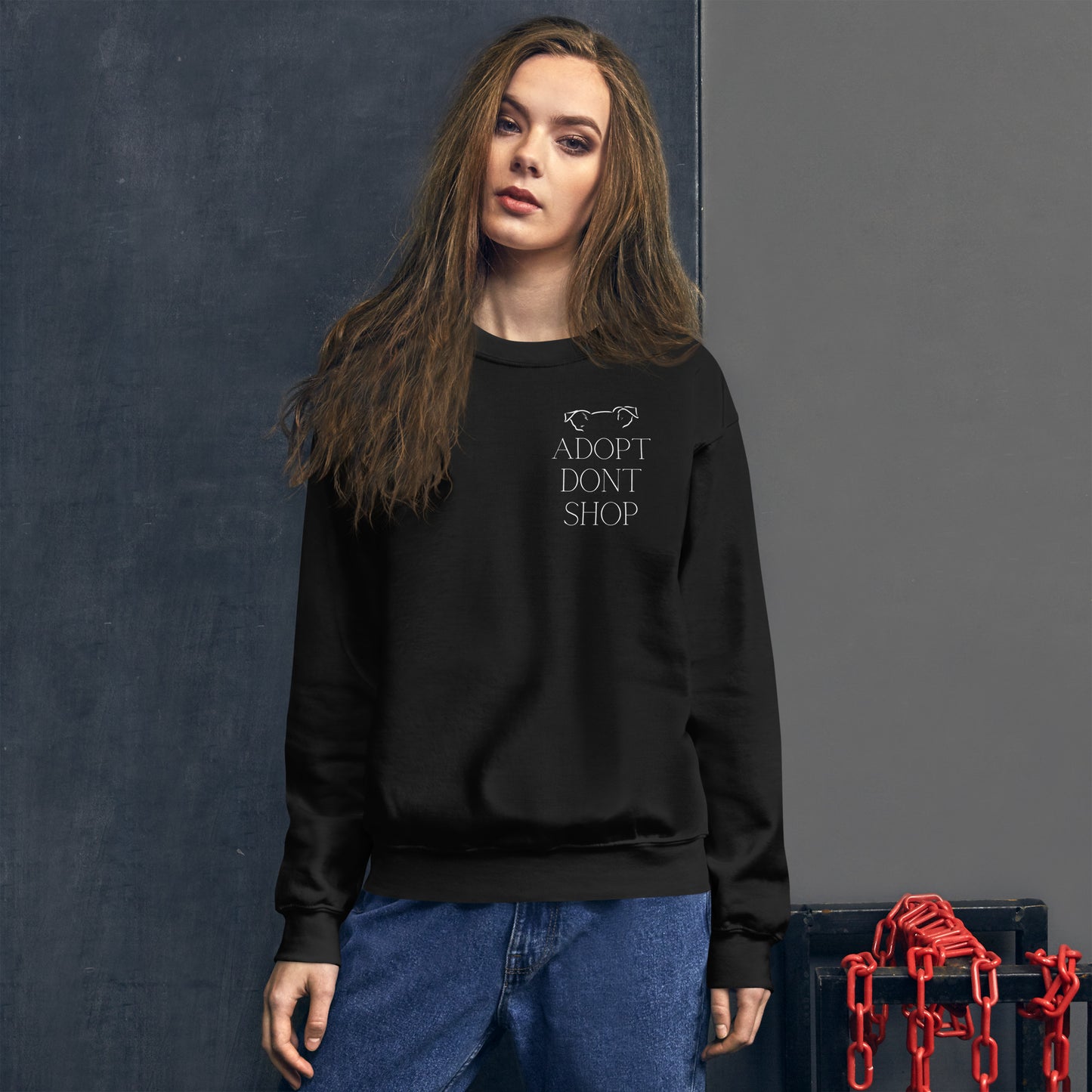 ADOPTDONTSHOP Sweatshirt