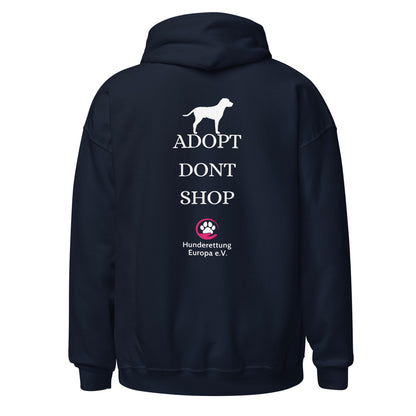 Adoptdontshop x Hunderettung Europa e. V. Hoodie